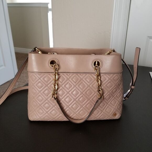 Tory Burch Flemming Quilt Tote - Picture 1 of 12